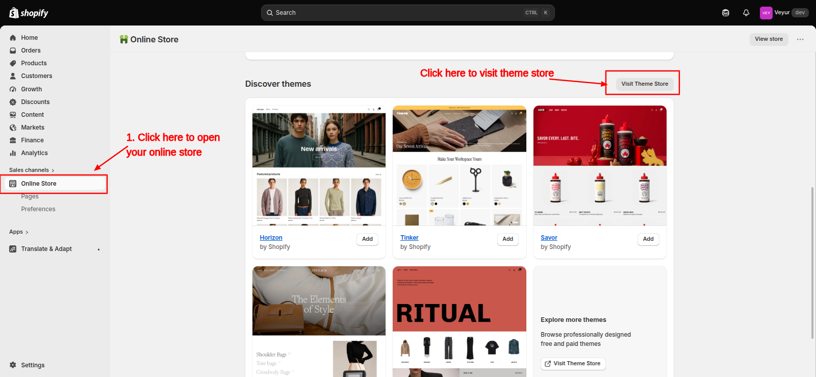 Homepage Screenshot